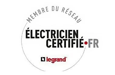 Electricien certifié by Legrand